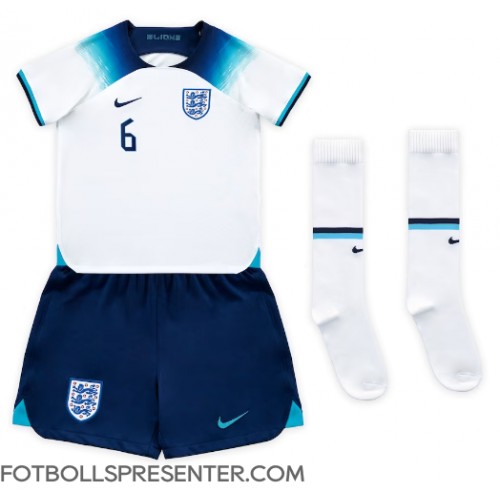 England Harry Maguire #6 Hemmatröja Barn VM 2022 Kortärmad (+ korta byxor)